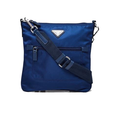 prada nylon crossbody blue|Prada nylon crossbody bag dupe.